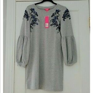 Lily Pulitzer Bartlett sweatshirt dress size M